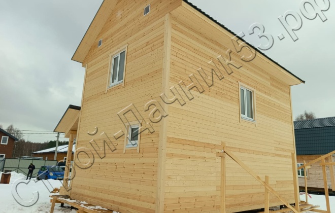 3 Каркасно-щитовой дом  Д-112, 8х6м, 82 М², Московская область, город Солнечногорск. (5)